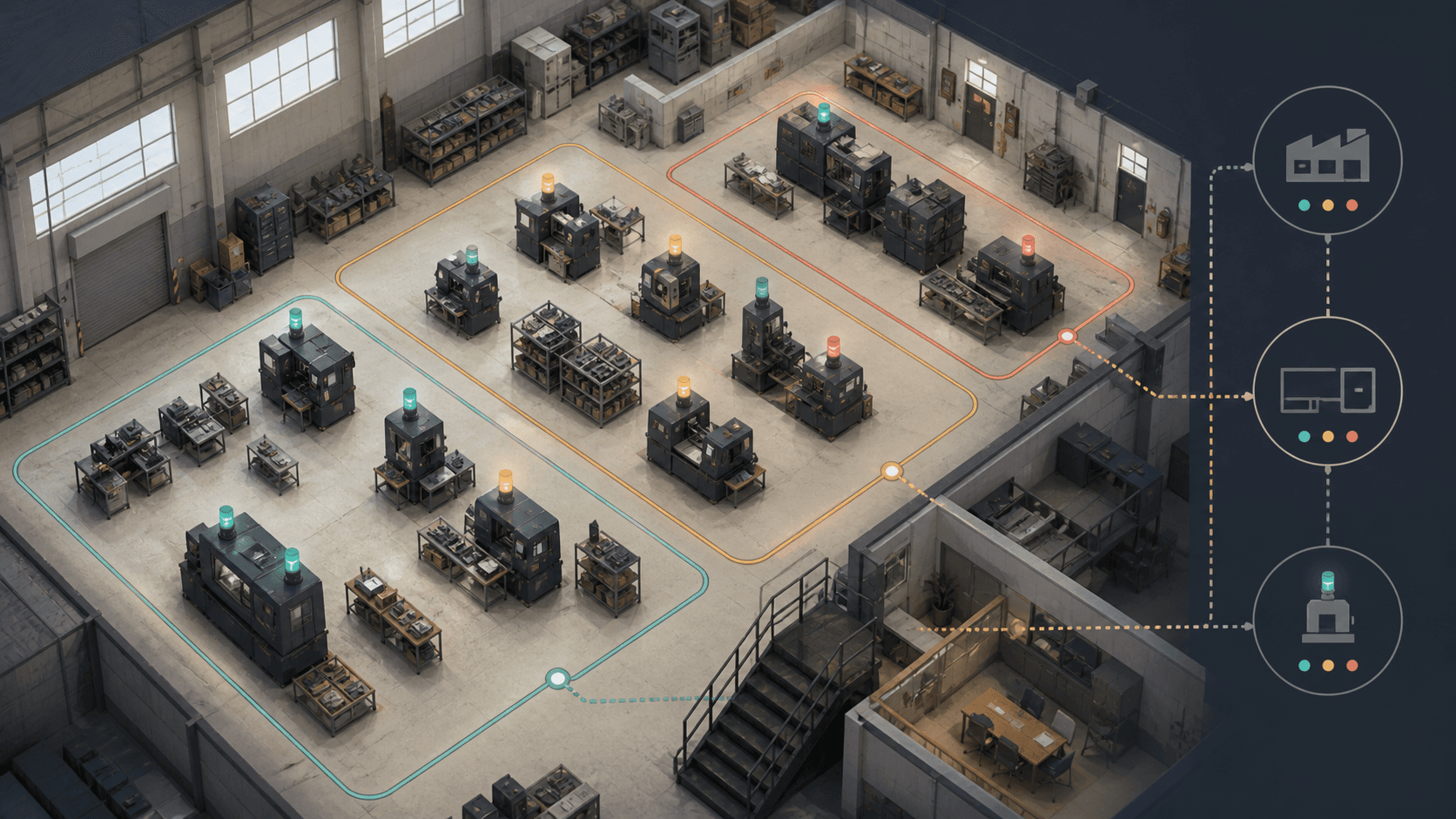 Contextual manufacturing illustration, not a client facility or production interface